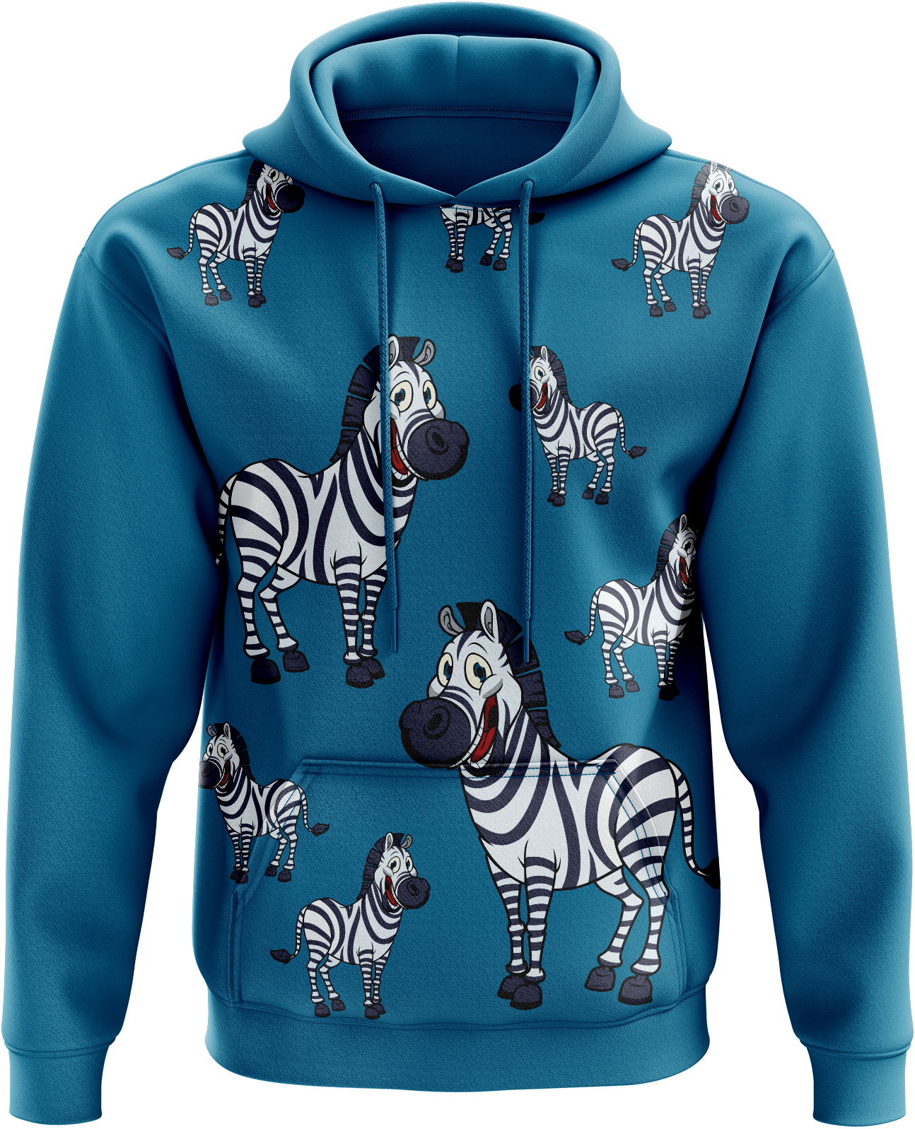 Ziva Zebra Hoodies - fungear.com.au