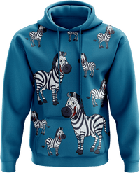 Ziva Zebra Hoodies 1