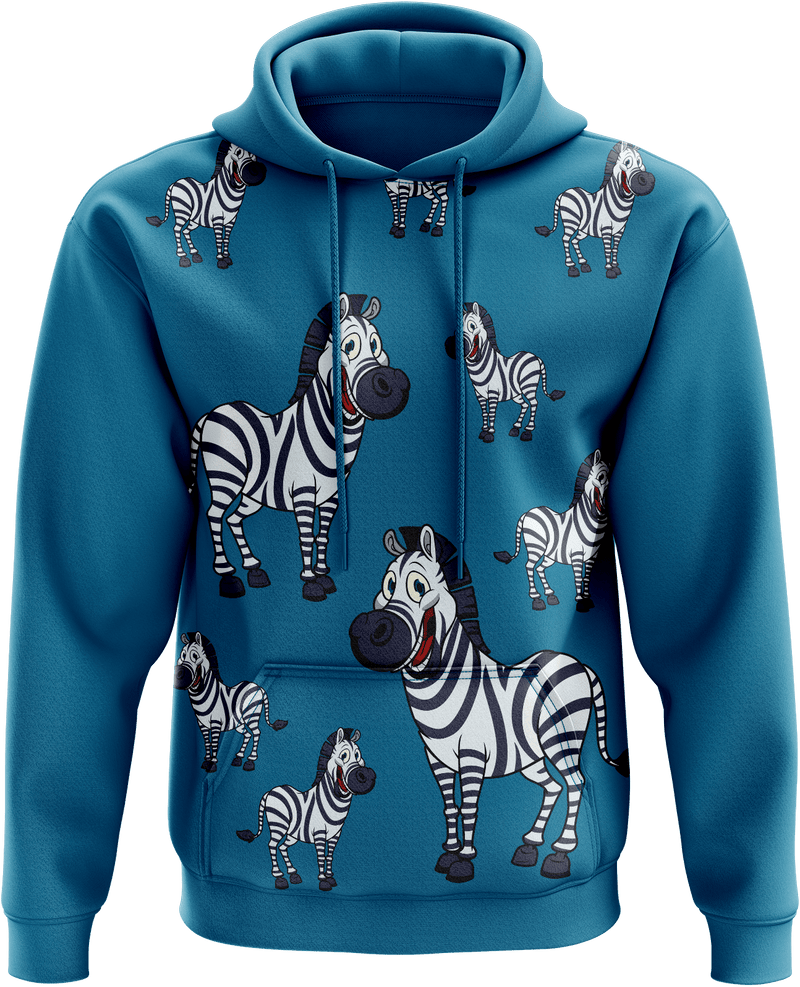 Ziva Zebra Hoodies