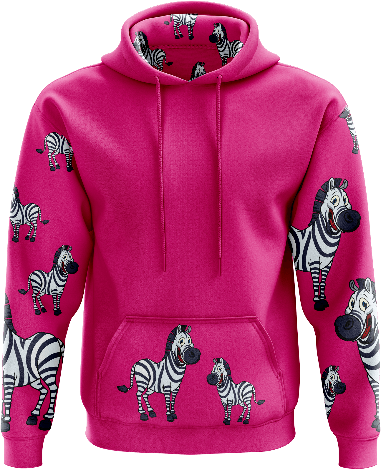 Ziva Zebra Hoodies - fungear.com.au