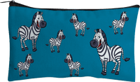 Ziva Zebra Jumbo Pencil Case 1