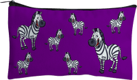 Ziva Zebra Jumbo Pencil Case 3