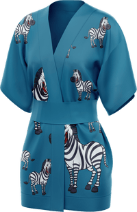 Ziva Zebra Kimono 1