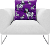 Ziva Zebra Pillows Cushions 3