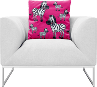 Ziva Zebra Pillows Cushions 4