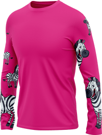 Ziva Zebra Rash Shirt Long Sleeve 8