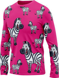 Ziva Zebra Rash Shirt Long Sleeve 4