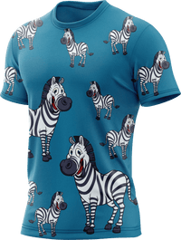 Ziva Zebra Rash Shirt Short Sleeve 1
