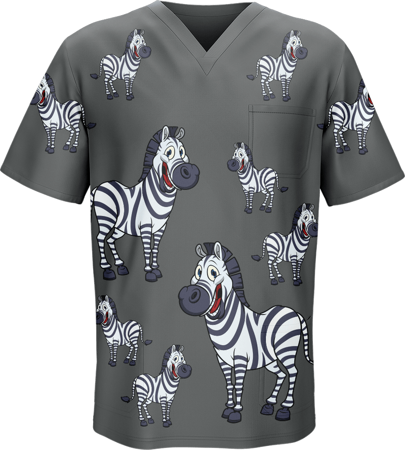 Ziva Zebra scrubs