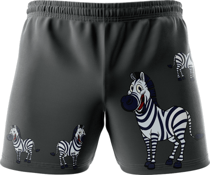 Ziva Zebra Shorts - fungear.com.au