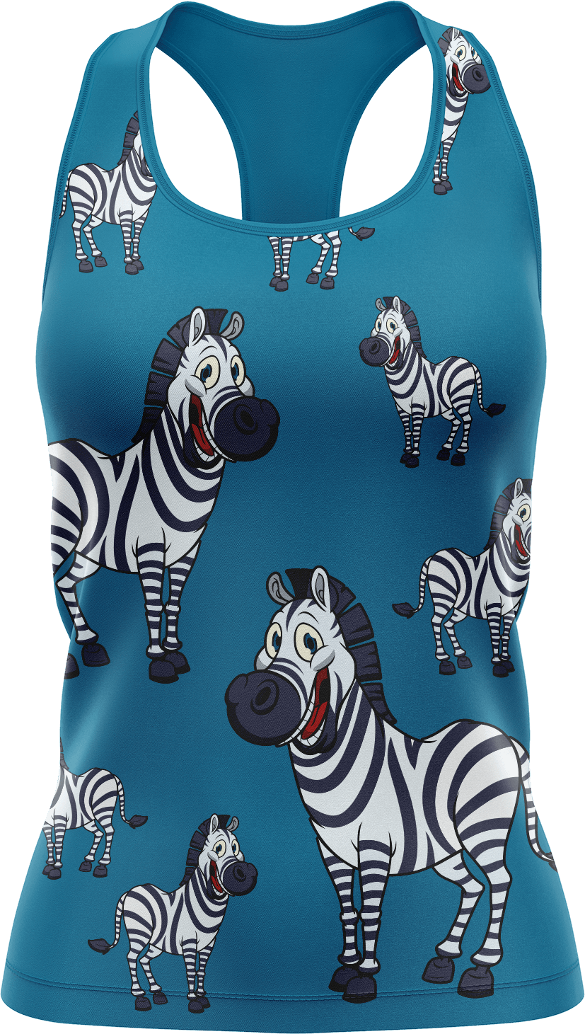 Ziva Zebra Singlets - fungear.com.au