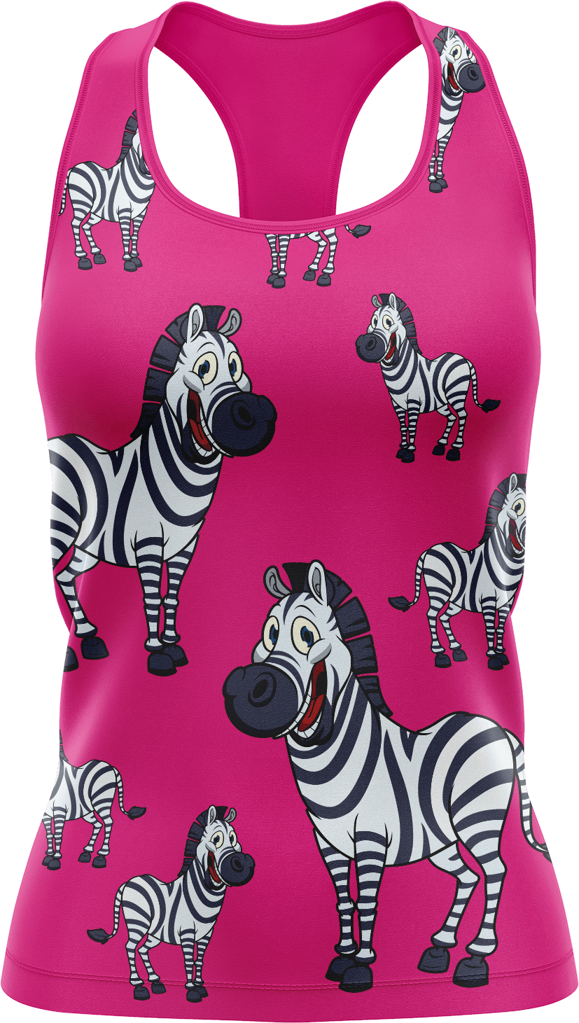 Ziva Zebra Singlets - fungear.com.au