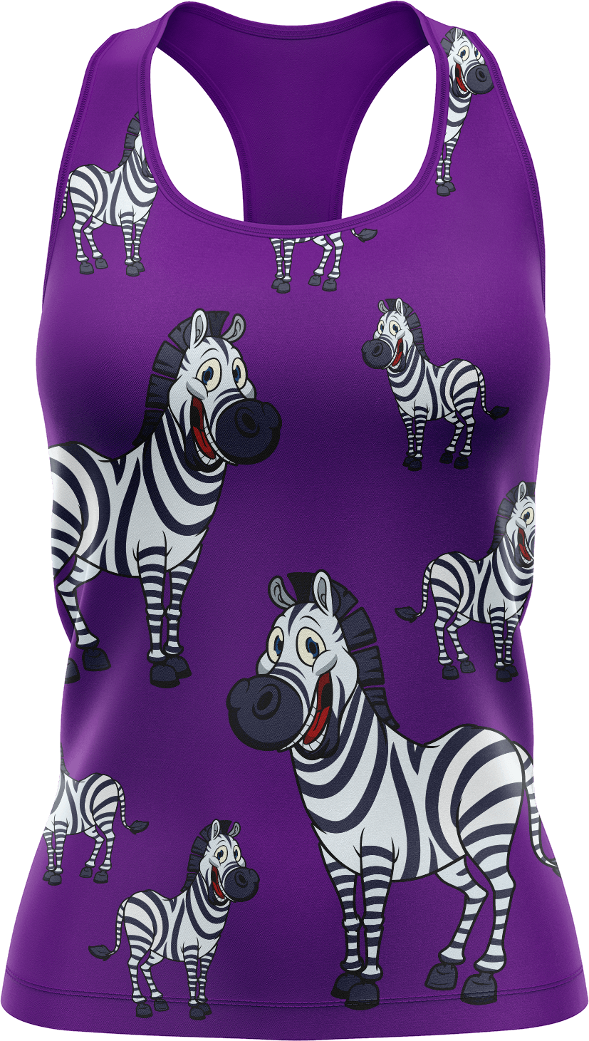 Ziva Zebra Singlets - fungear.com.au