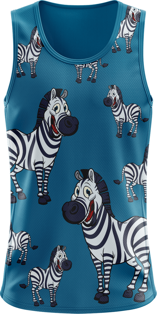 Ziva Zebra Singlets - fungear.com.au