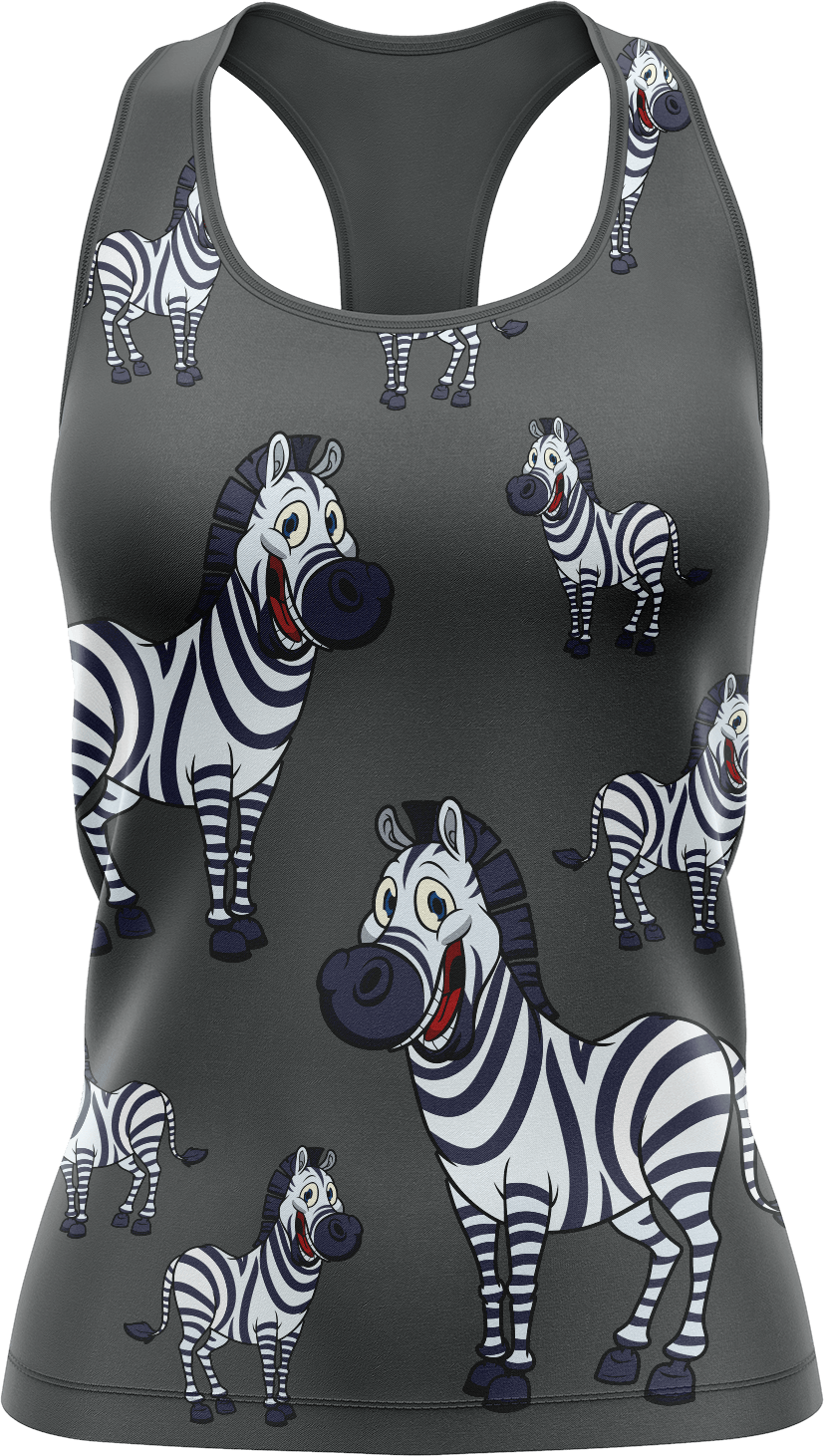 Ziva Zebra Singlets - fungear.com.au