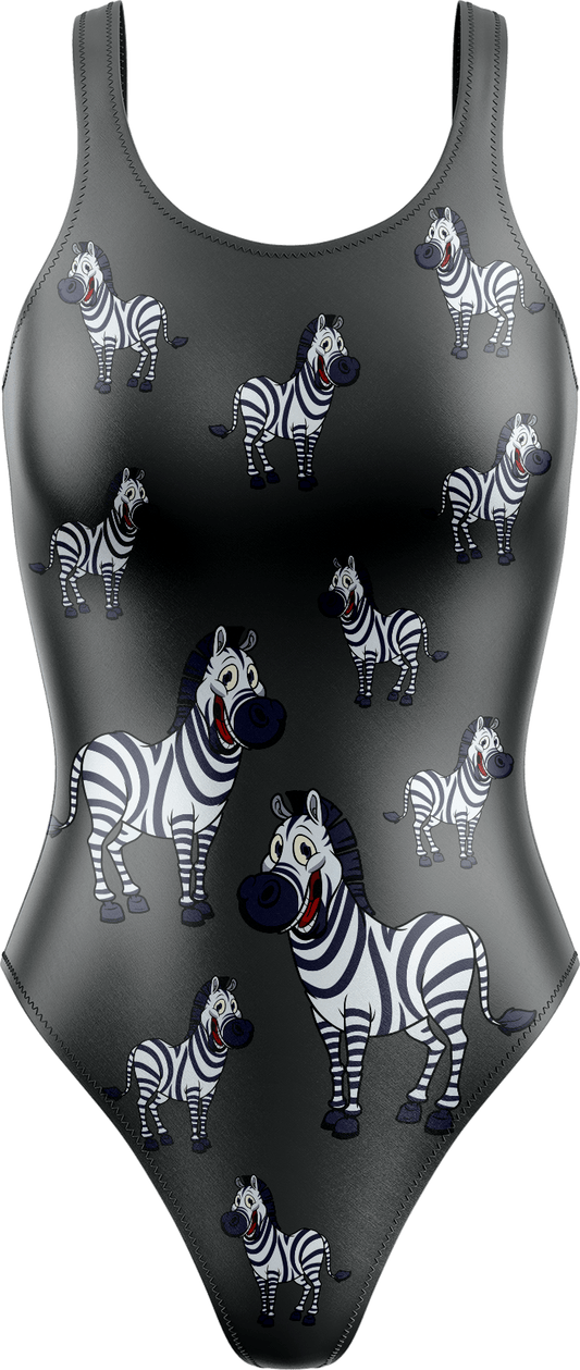 Ziva Zebra Swimsuits - fungear.com.au
