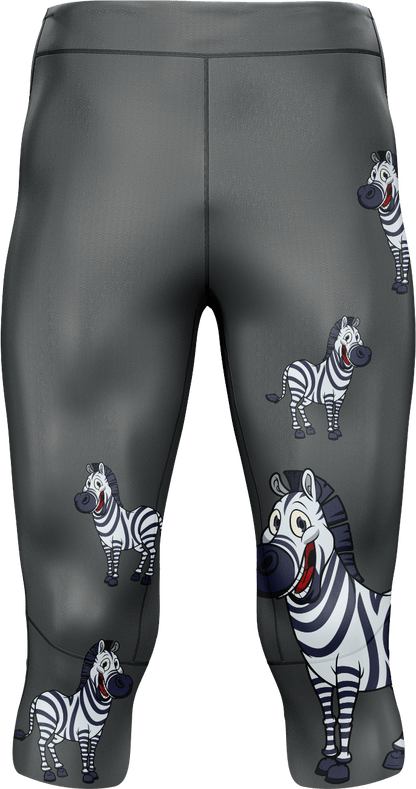 Ziva Zebra Tights 3/4 or full length - fungear.com.au