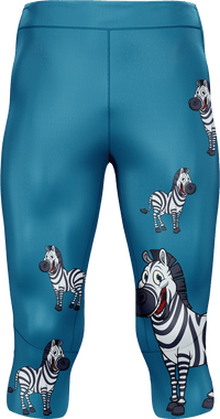 Ziva Zebra Tights 3/4 or full length 1