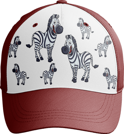 Ziva Zebra Trucker Cap - fungear.com.au