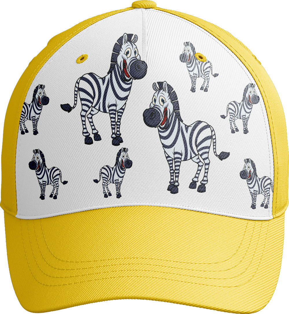 Ziva Zebra Trucker Cap - fungear.com.au