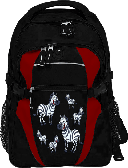 Ziva Zebra Zenith Backpack Limited Edition - fungear.com.au